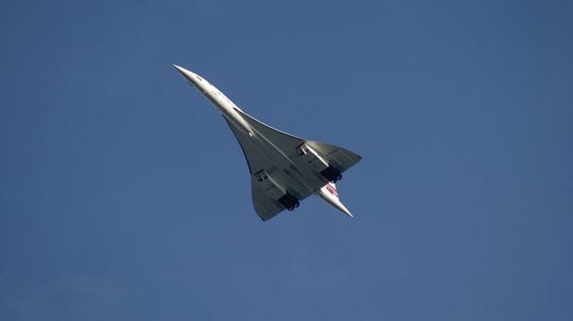 Concorder flying